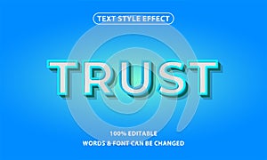 3D Text style effect of lettering and font style effect
