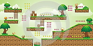 2D Tileset Platform Game 48