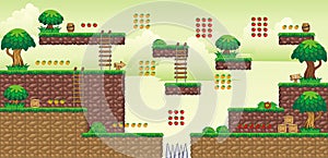 2D Tileset Platform Game 49