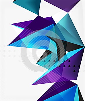 3d triangles geometric vector