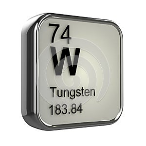 3d Tungsten element photo