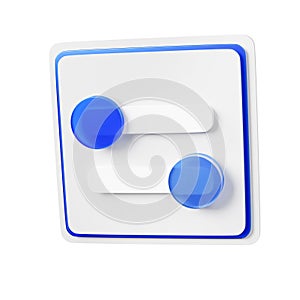 Two-Button User Interface Slider Control