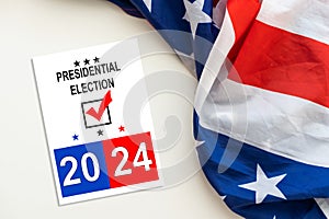 3d usa vote button on white background. High quality photo photo