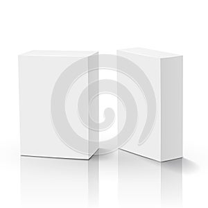 3d vector blank box