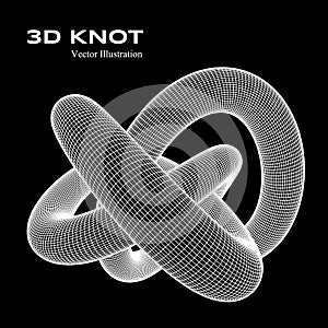 3d vector knot photo