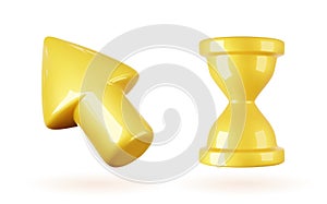3d vector web cursor.