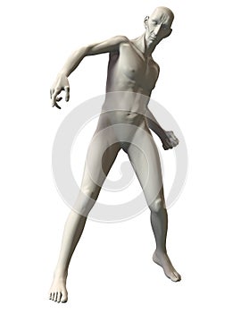 3D Villain Pose Reference Surprised