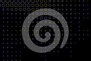 3d vision illusion black circles