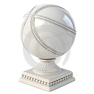 3D web text isolated on white background