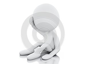 3d white people need help