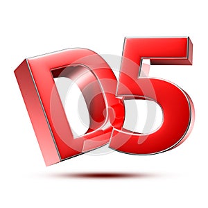 D5 red.