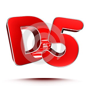 D5 red.