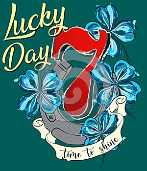 Lucky Day at 7 and time to shine