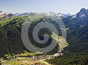 Da Canazei a passo Fedaia