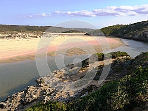 Da Cerca river in Aljezur in Alentejo photo