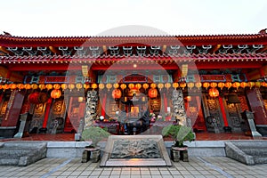 The Da Longdong Baoan Temple completed in 1831 dedicated to Bao Sheng Da Di