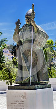 Da Silva Statue Basilica of Lady of Rosary Fatima Portugal photo