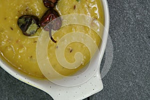 Daal Tadka, a spicy Indian lentil soup