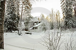 Dacha by Russian painter Ilya Repin