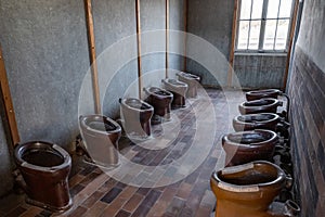 Dachau Prisoner Toilets Room Concentration Camp Site