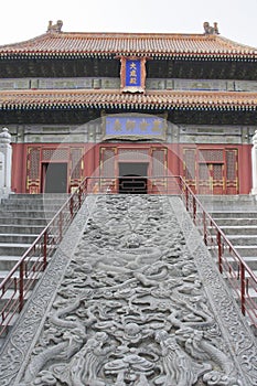 Dacheng Hall, the main hall of the Temple of Confucius in Beijing