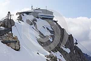 Dachstein mountain station of the Schladming-Dachstein cable car in Austria, Europe
