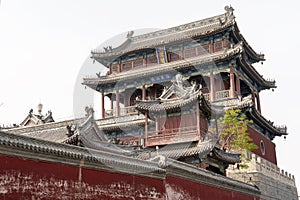 Daci Pavilion in Baoding City, Hebei Province, PRC.