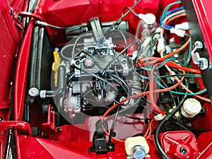 Dacia scale 1/8 engine