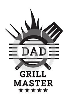 Dad grill master