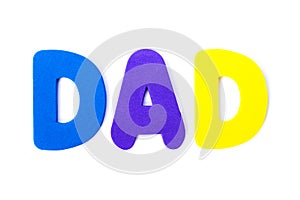 The word DAD