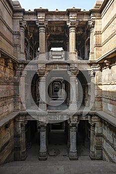 Dada Harir Stepwell in Ahmedabad, India