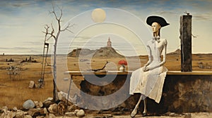 Dada Peasant Girl: Surrealist Automatons And Impressive Panoramas photo