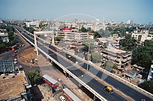 Dadar flyover, Bombay Mumbai, Maharashtra, India