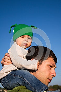 On Daddy's Shoulders