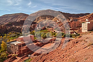 Dades du Gorges canyon in Morocco