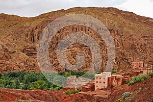 Dades Gorge is a gorge of Dades River in Atlas Mountains in Morocco