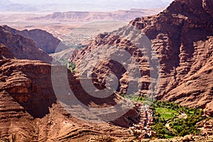 Dades oasis, Dades Gorge, Morocco