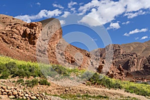 Dades valley scenery, Morocco photo