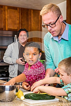 Dads in Kitchen photo