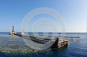 Daedalus island lighthouse