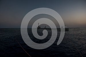 Daedalus reef in the red sea