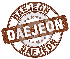 Daejeon stamp