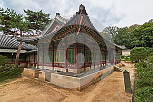 Daejojeon Hall of Changdeokgung Palace in Seoul, South Korea