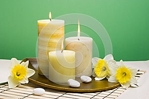 Daffodiles aroma therapy set