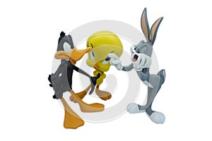 Daffy Duck, Bugs Bunny and Tweety