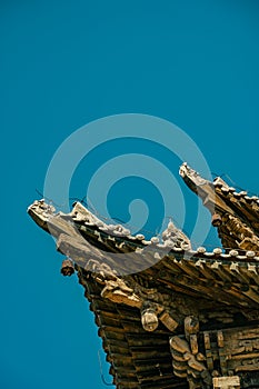 Dafo temple in Zhangye