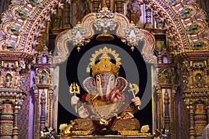 Dagdusheth Halwai Ganpati, Pune District, Maharashtra, India