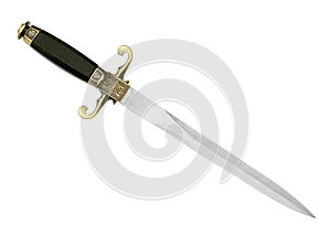 Dagger Fantasy Adventure. sword on white background
