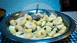 Dahibara/Dahi vada Orissa's soulfood which one can have in morning,lunch, evening and dinner