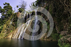 Dai Yem waterfall in Moc Chau, Son La province, Vietnam